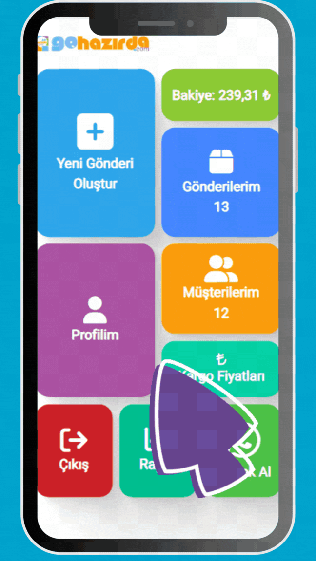 Gönderi Takip
